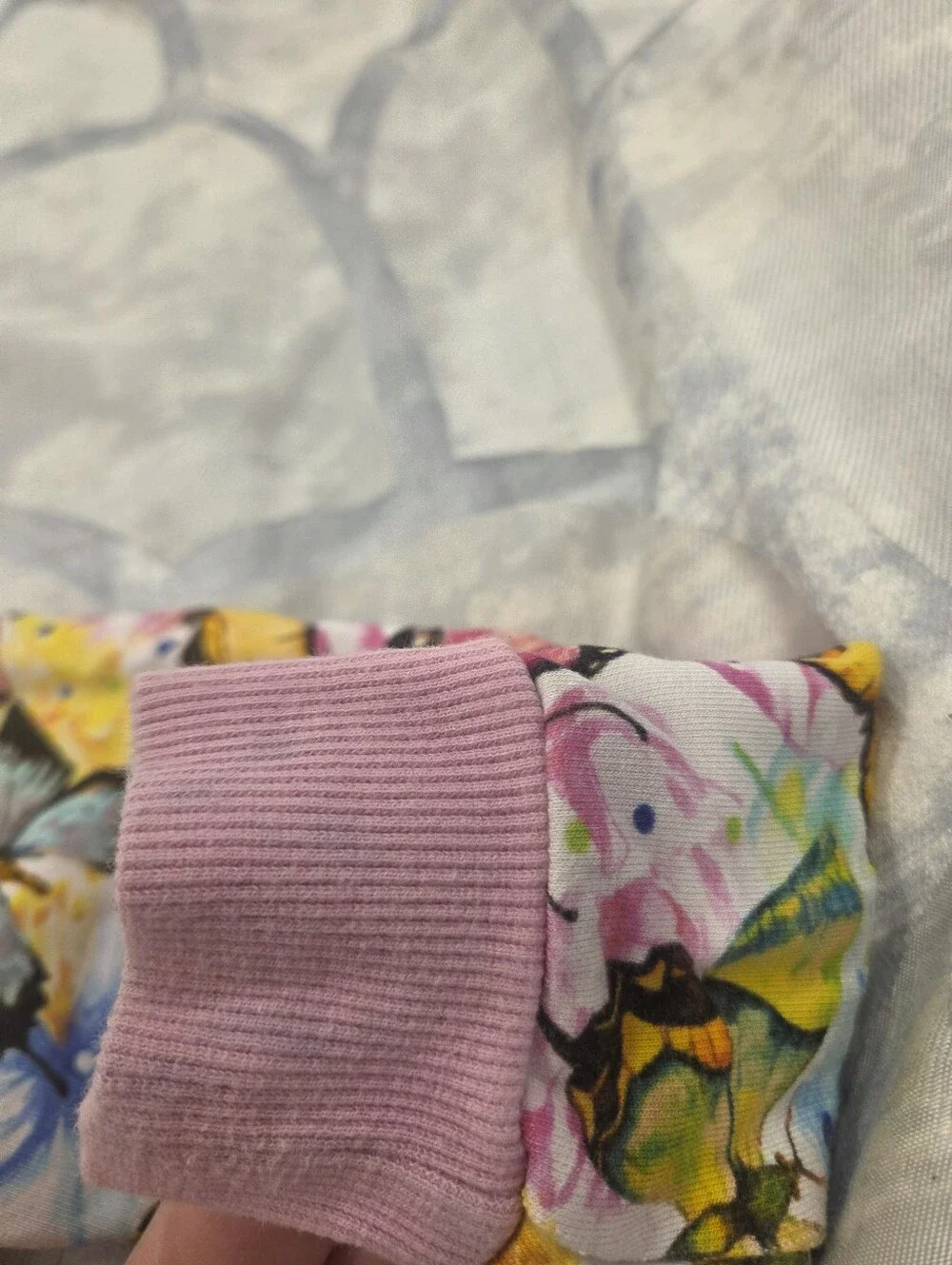 Rare Bums And Roses Flutter Away Bamboo/Cotton Jogger Set Size 18-24m